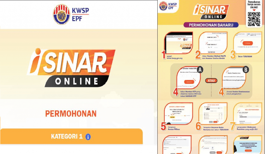 Cara Mudah Mohon I Sinar Secara Online Tanpa I Akaun Pun Boleh
