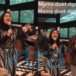 [VIDEO] Berduet Bersama, Netizen Terkejut Dengar Nyanyian Ibu Meerqeen – “Mak Dia Adik Beradik Dengan Safura Yaacob..Memang Sedaplah”