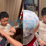 “Ingat Mama Papa Lupa…” – Yusoff Menangis Terharu Hari Jadi Diraikan Awal, Shahida Akui Anak Mudah Tersentuh